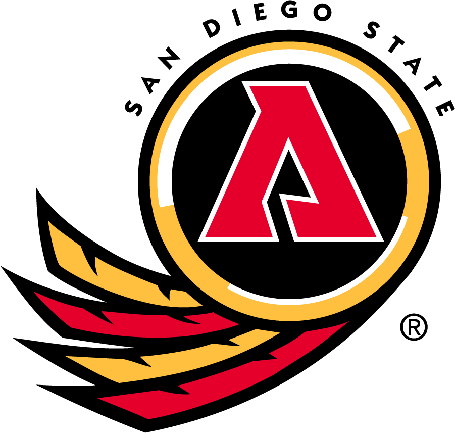 San Diego State Aztecs 1997-2002 Secondary Logo diy iron on heat transfer